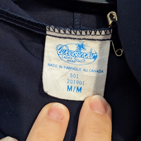 Vintage spring jacket with hood - Picture 3 of 3